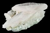 Bladed Manganoan Calcite Crystal Cluster - Fluorescent! #146954-2
